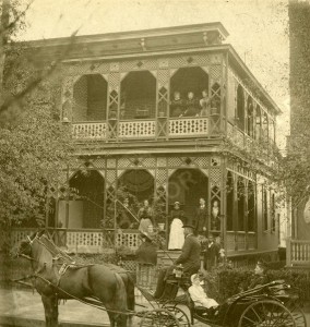 This residence sat on Spring Street between Linden Avenue and Baltimore Place via Atlanta History Center http://bit.ly/1O9cLAn